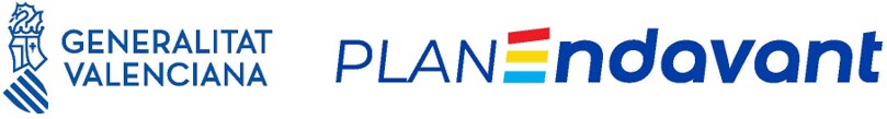Logotipos de la Generalitat Valenciana y del Plan Endavant.