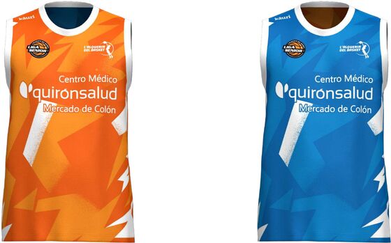 KP24: camiseta baloncesto reversible fabricada por Kauri