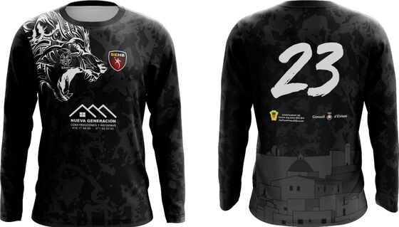 KP43: camiseta multideporte manga larga fabricada por Kauri