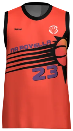 1.ª equipación de Na Rovella fabricada por Kauri