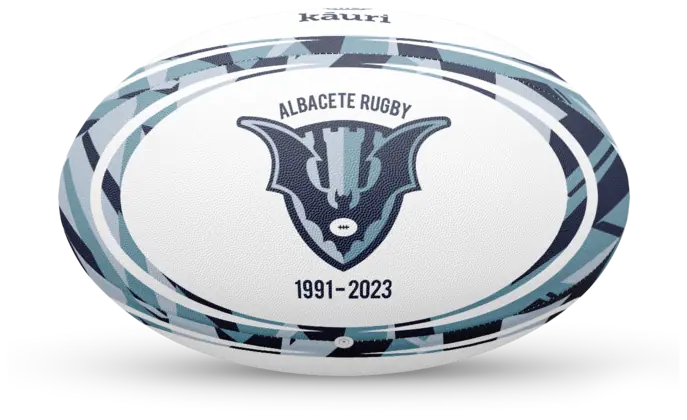 Balón de rugby personalizado para Albacete Rugby