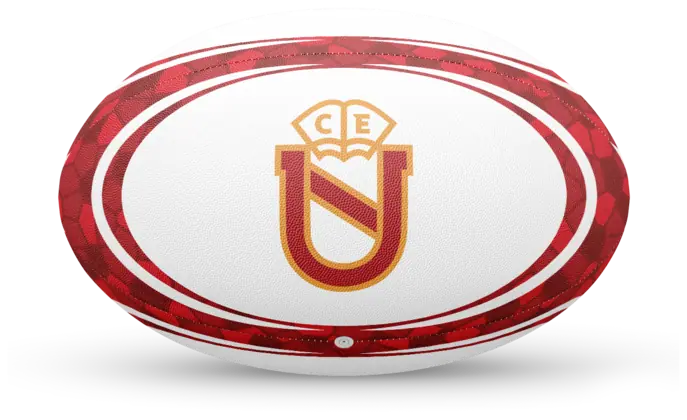 Balón de rugby personalizado para CEU Rugby