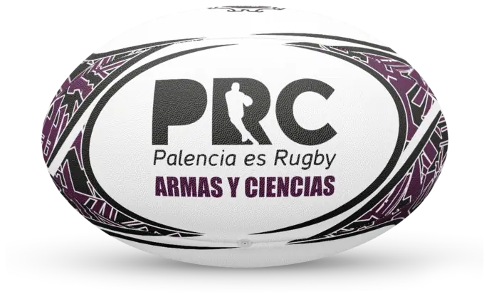 Balón de rugby personalizado para Palencia Rugby Club