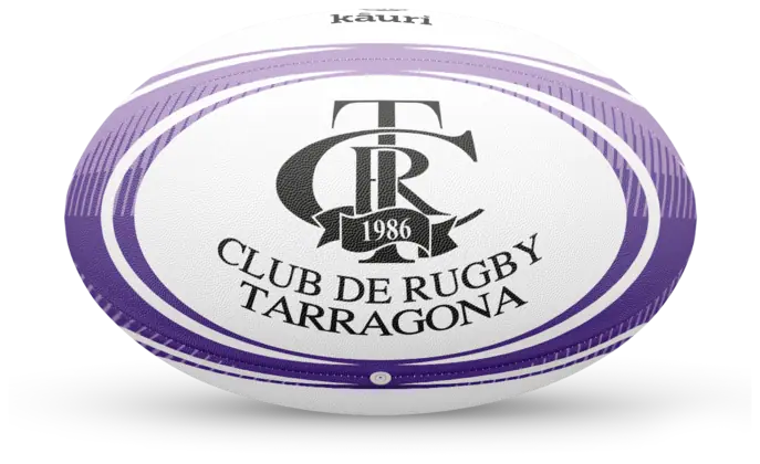 Balón de rugby personalizado para Club de Rugby Tarragona