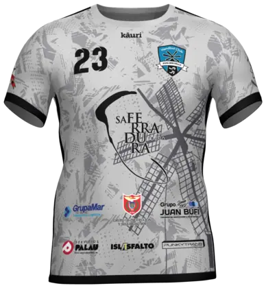 2.ª equipación de Sa Ferradura fabricada por Kauri