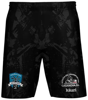 Pantalón de balonmano negro de Sa Ferradura