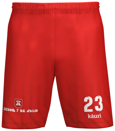 Pantalón de fútbol rojo del CF Torrent