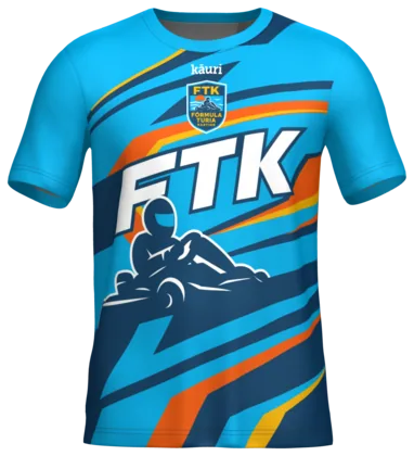 Camiseta del equipo de karting Turia