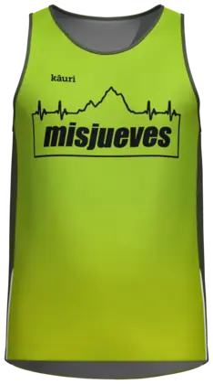 Camiseta de tirantes verde flúor de Mis Jueves