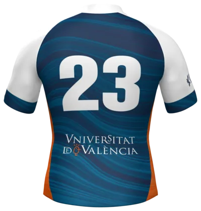 Rugby de Universitat de València por detrás