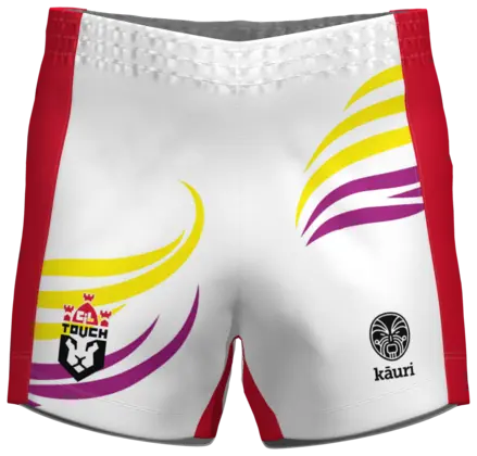Pantalón de touch blanco y rojo de Castilla y León