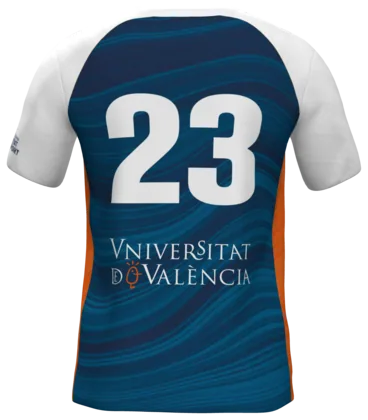 Multideporte de Universitat de València por detrás