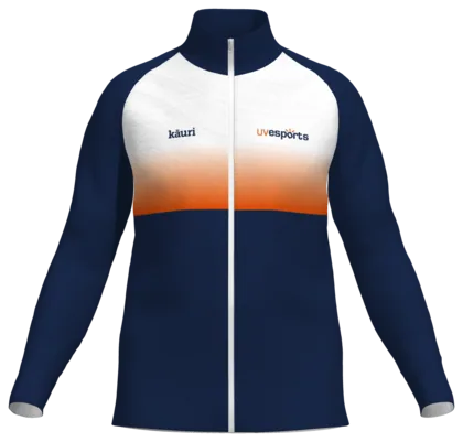 Chaqueta de chándal de Universitat de València fabricada por Kauri