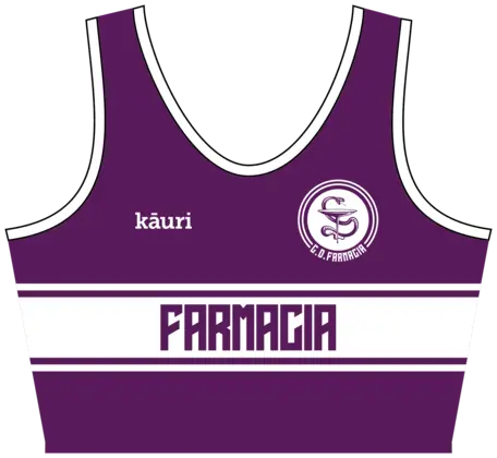 Top deportivo de vóley de CD Farmacia